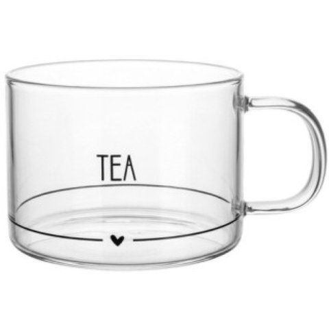 Кружка скляна &laquo;Tea-Lover&raquo;, 500 мл - Чашки, кружки та піали, фото